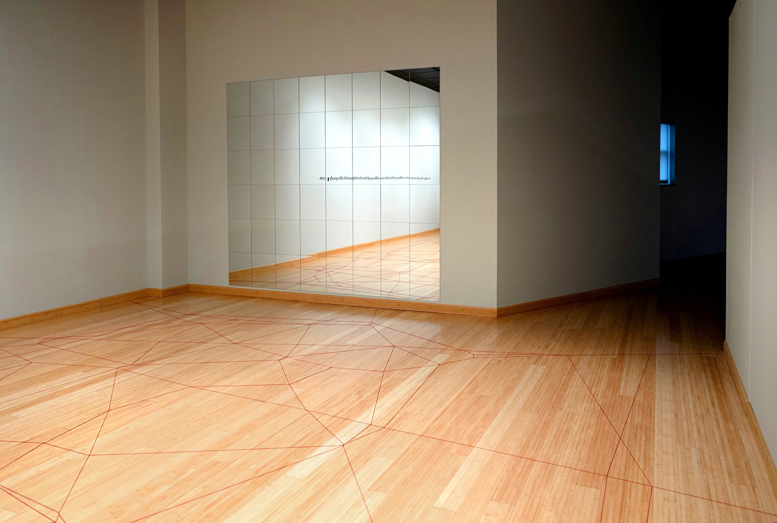 Drawn into Two, Which Way Home? by Taha Ahmad, installation view 2