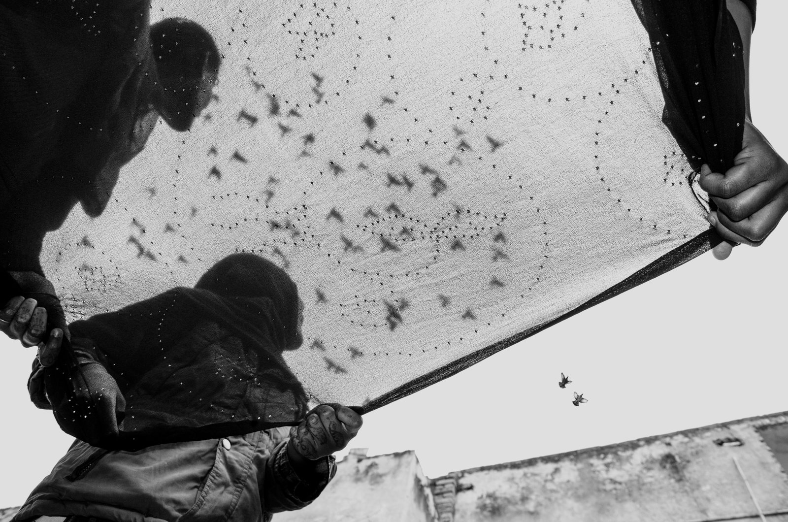Photograph by Taha Ahmad from the series Swan Song of the Badlas