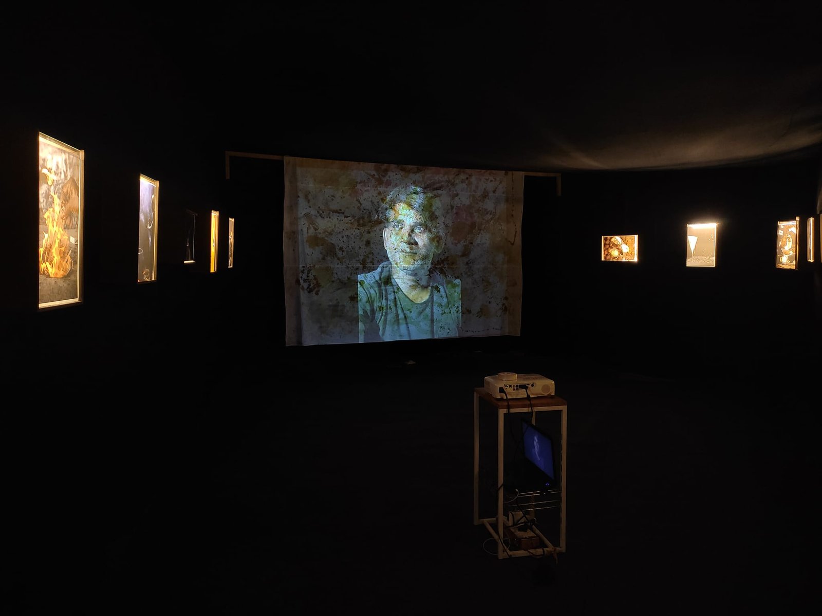 The Anatomy of a Feast by Taha Ahmad, installation view 1