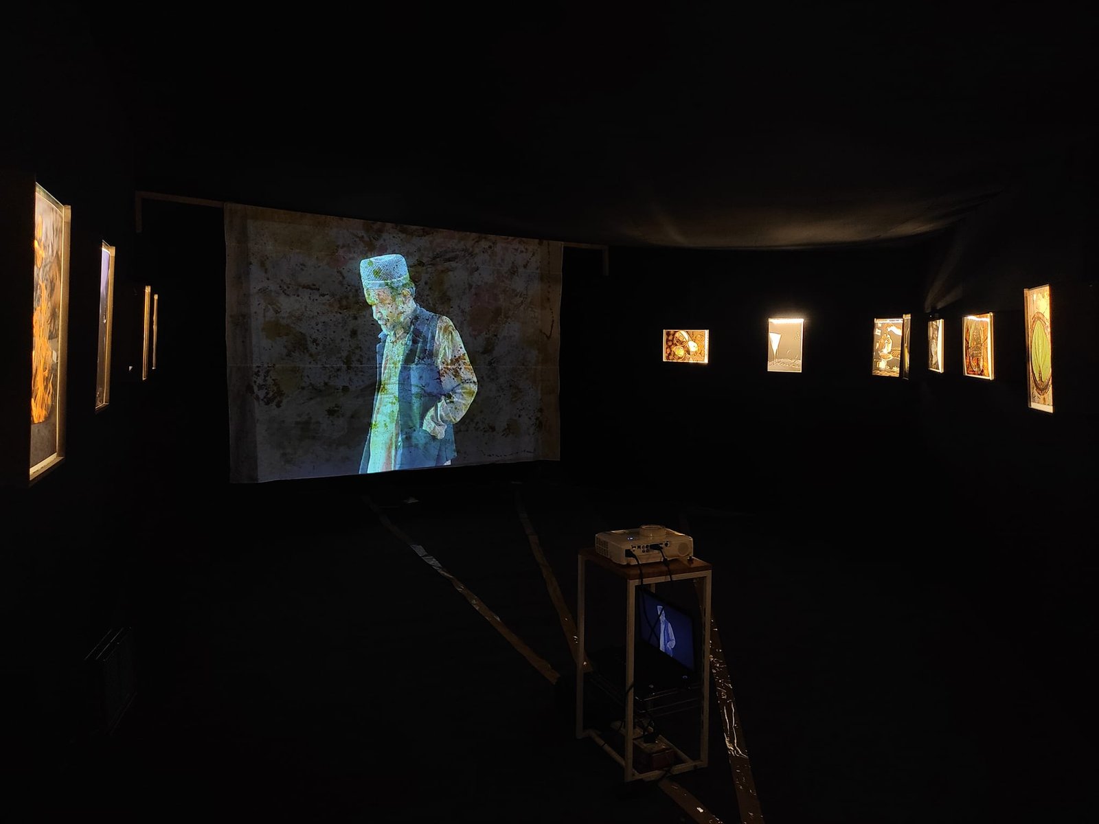 The Anatomy of a Feast by Taha Ahmad, installation view 2