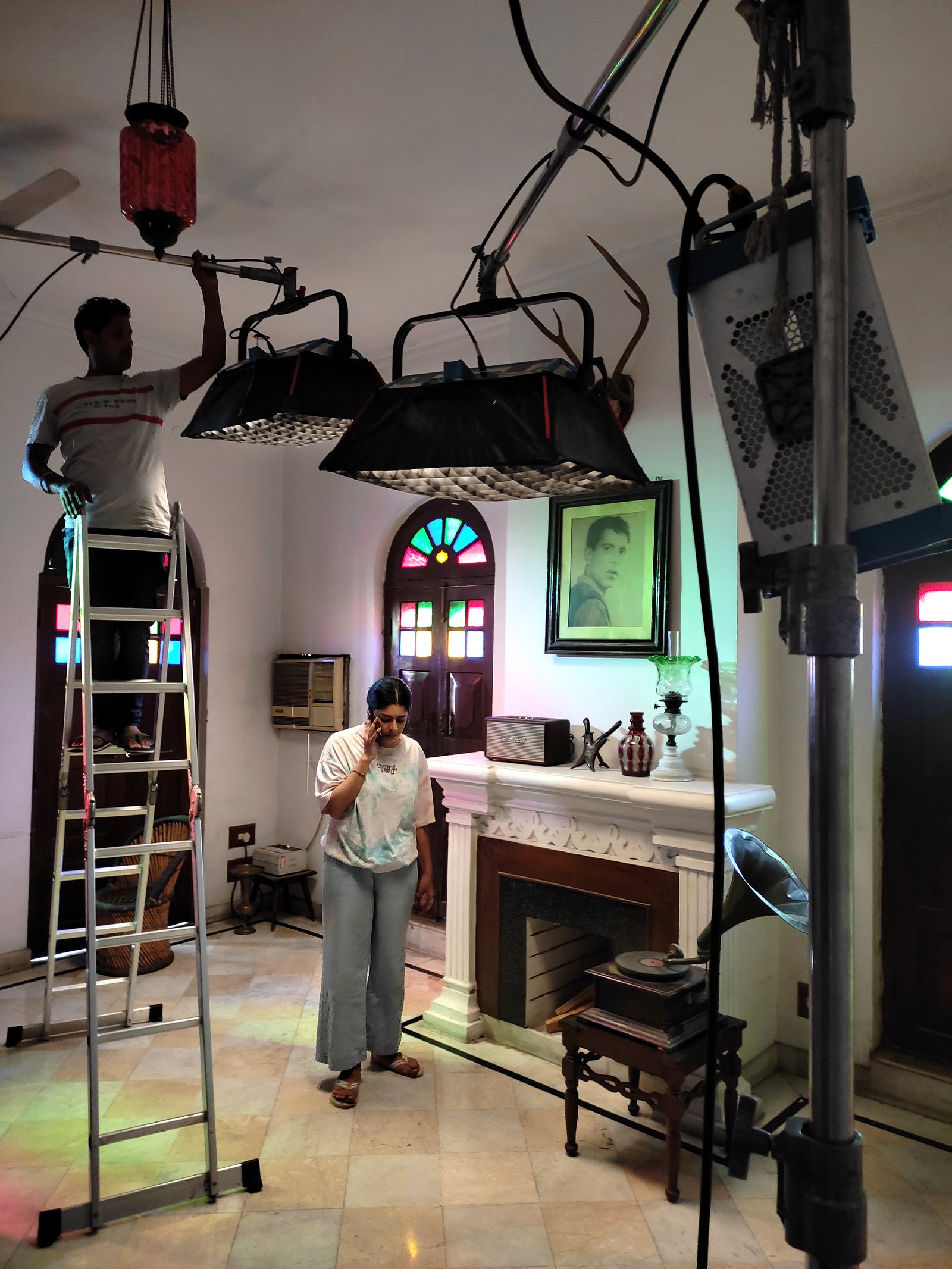 Making of Zarrēn Payaam-e-Urdu: The Aureate Message of Urdu — behind the scenes 3