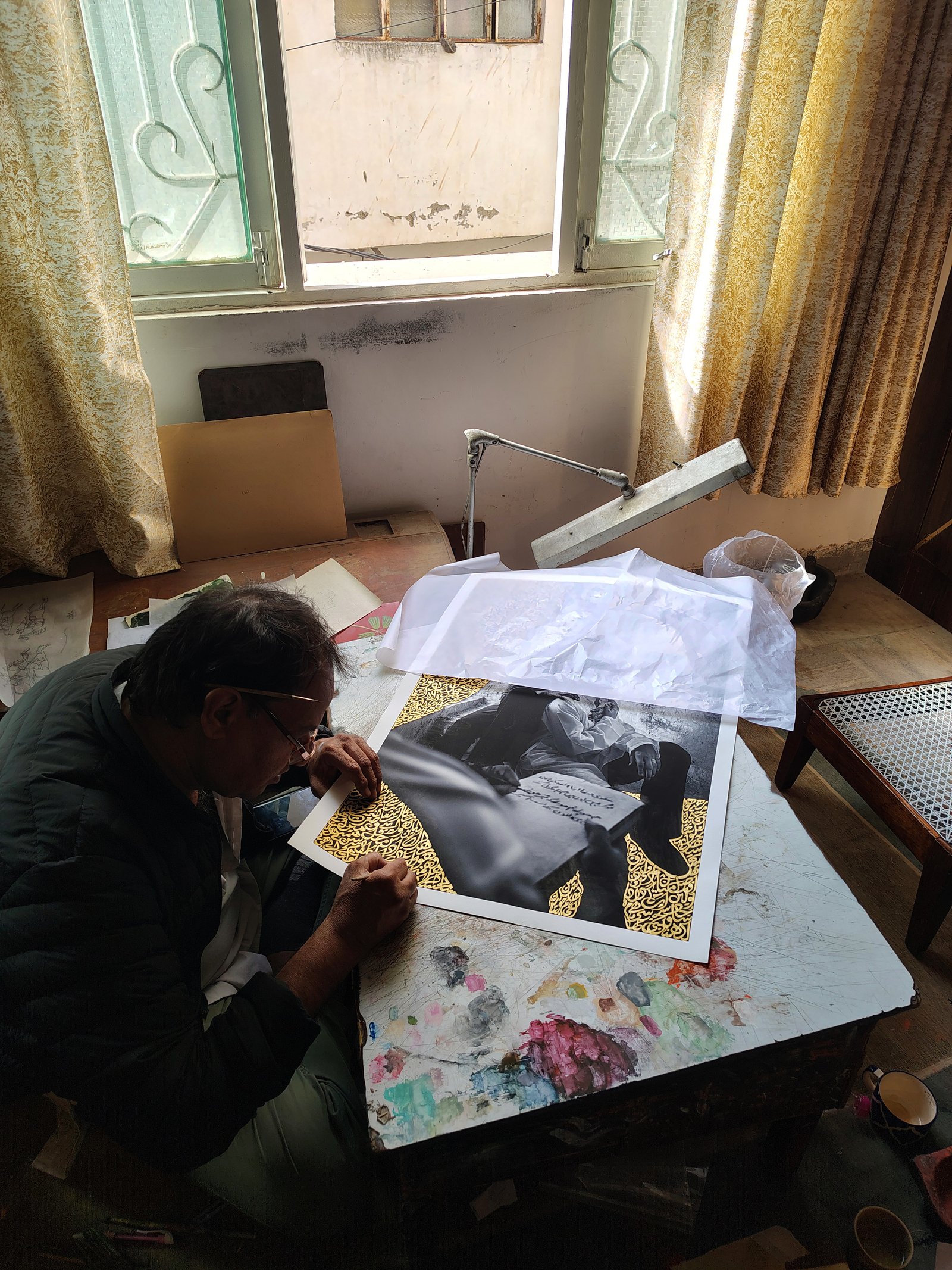 Making of Zarrēn Payaam-e-Urdu: The Aureate Message of Urdu — behind the scenes 17