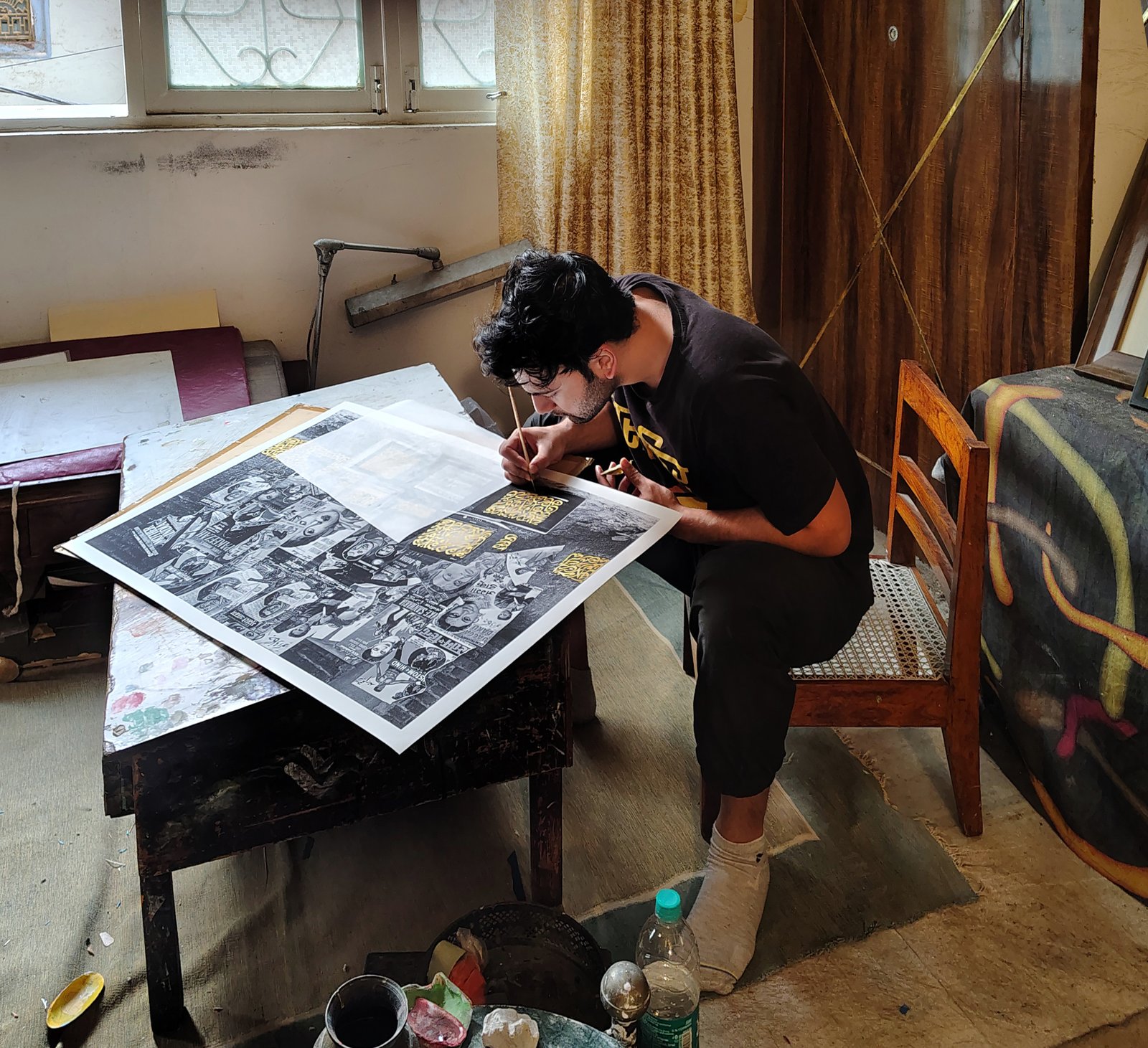 Making of Zarrēn Payaam-e-Urdu: The Aureate Message of Urdu — behind the scenes 18